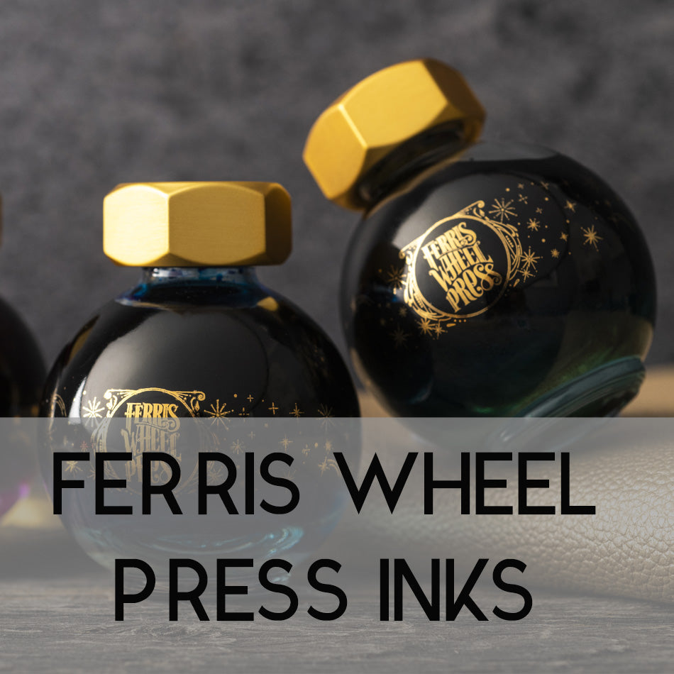 Ferris Wheel Press 38ml Fountain Pen Ink, Beaver Dam Brown