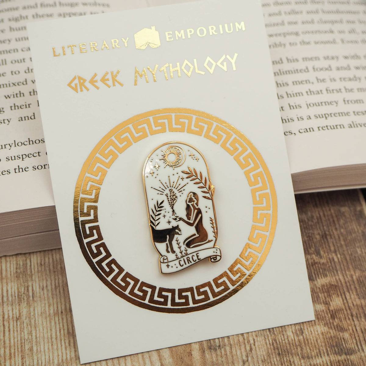 Literary Emporium Circe Enamel Pin Badge - Greek Mythology Collection