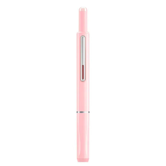 Writech Clictek Retractable Nib Fountain Pen - Pastel Pink