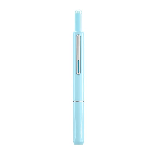 Writech Clictek Retractable Nib Fountain Pen - Pastel Blue