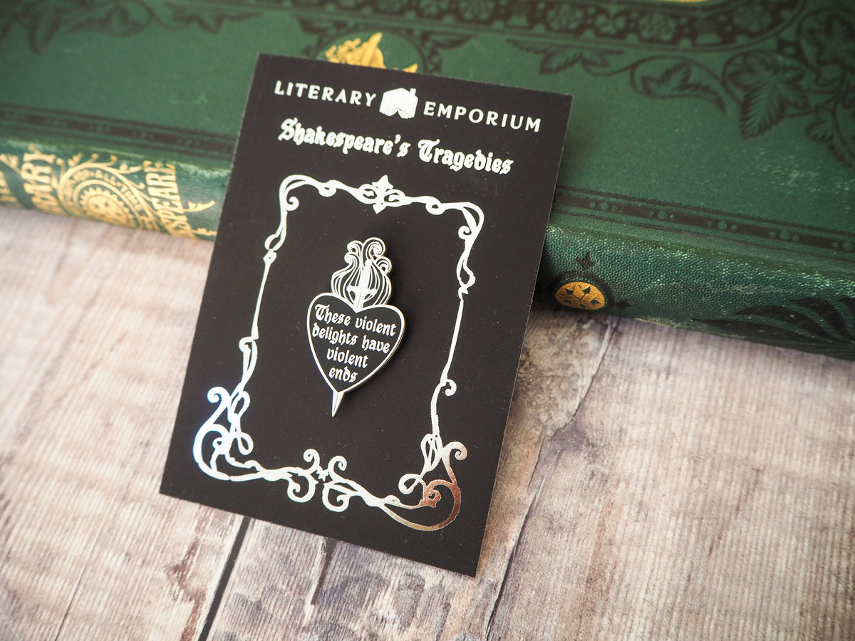 Literary Emporium Romeo & Juliet Enamel Pin Badge Shakespeare’s Tragedies