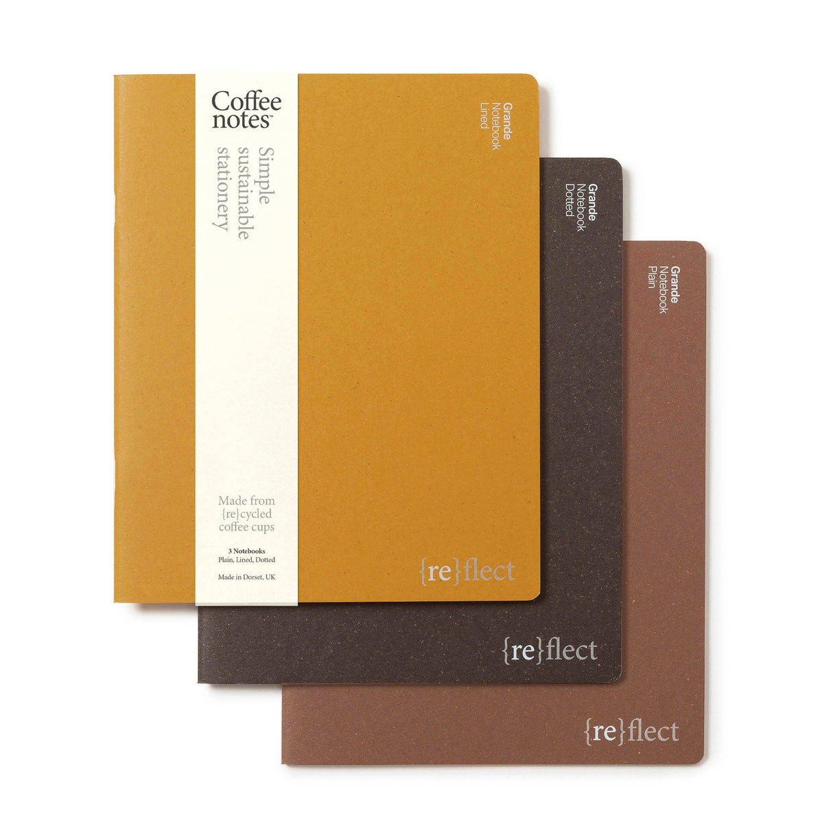 CoffeeNotes 'Beer' Stitched Notebooks