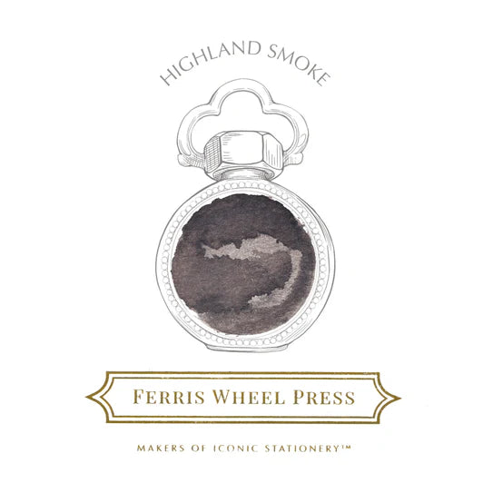 Ferris Wheel Press 38ml Ink - Highland Smoke