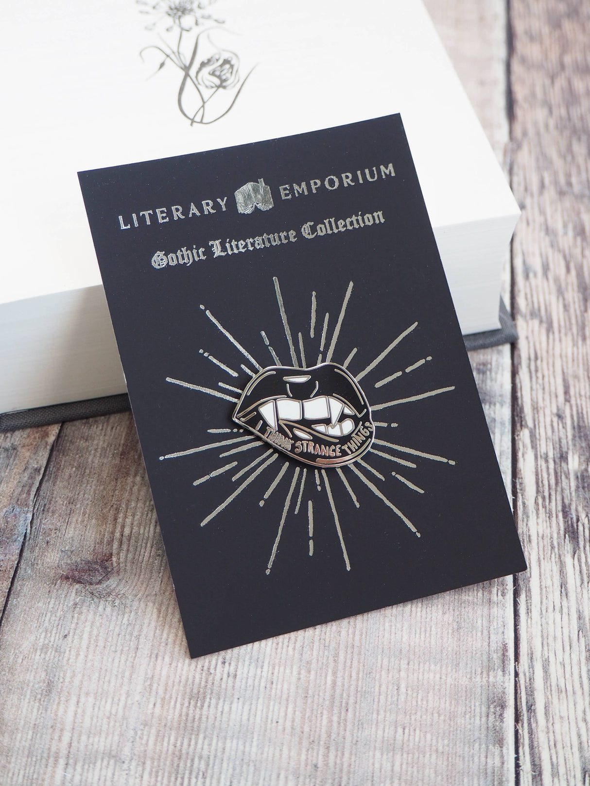 Literary Emporium - Dracula Enamel Pin Badge