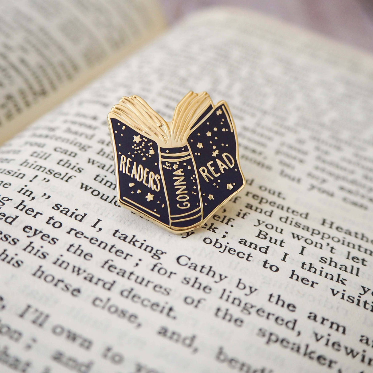 Literary Emporium Readers Gonna Read - Book Lover Enamel Pin Badge