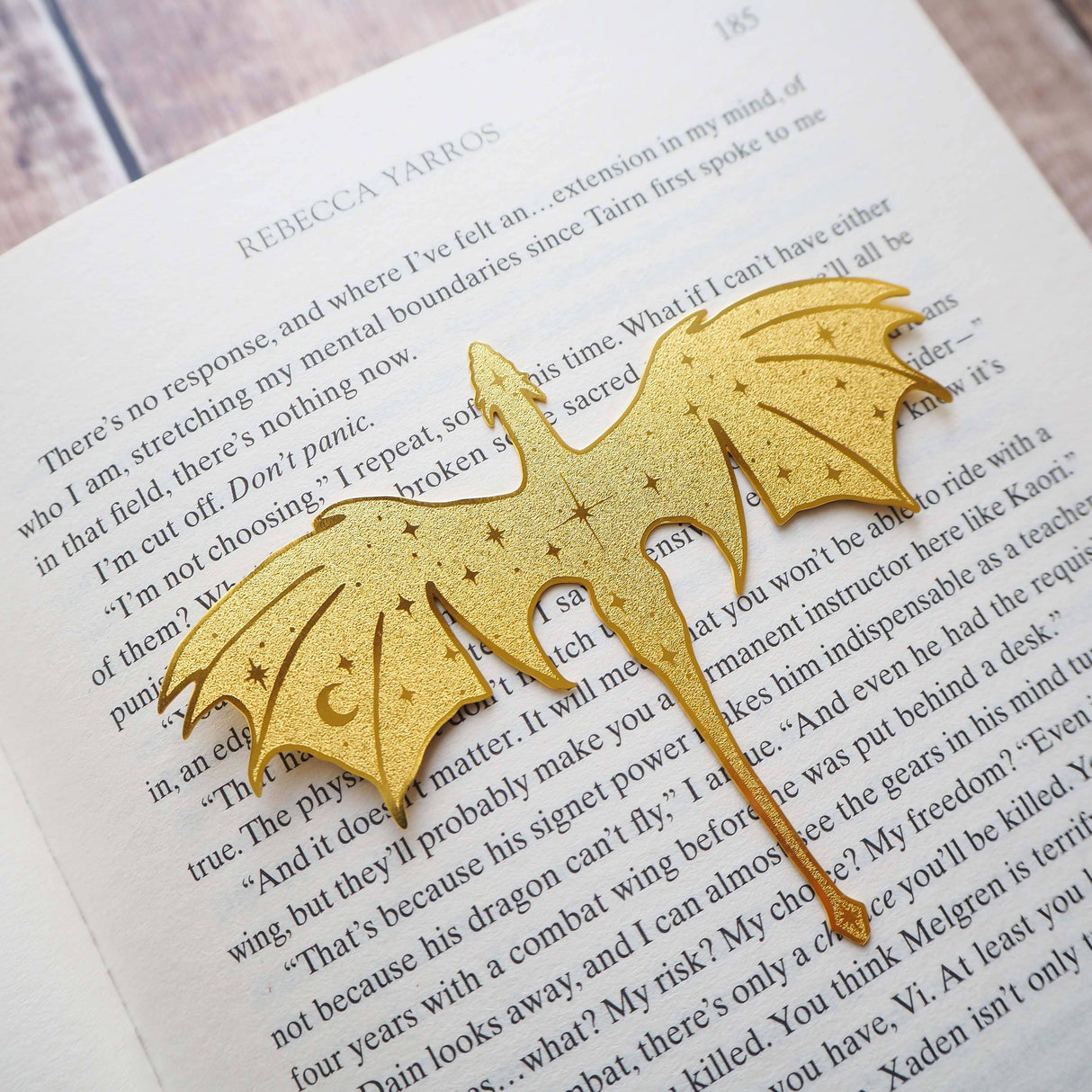Literary Emporium Dragon Brass Bookmark
