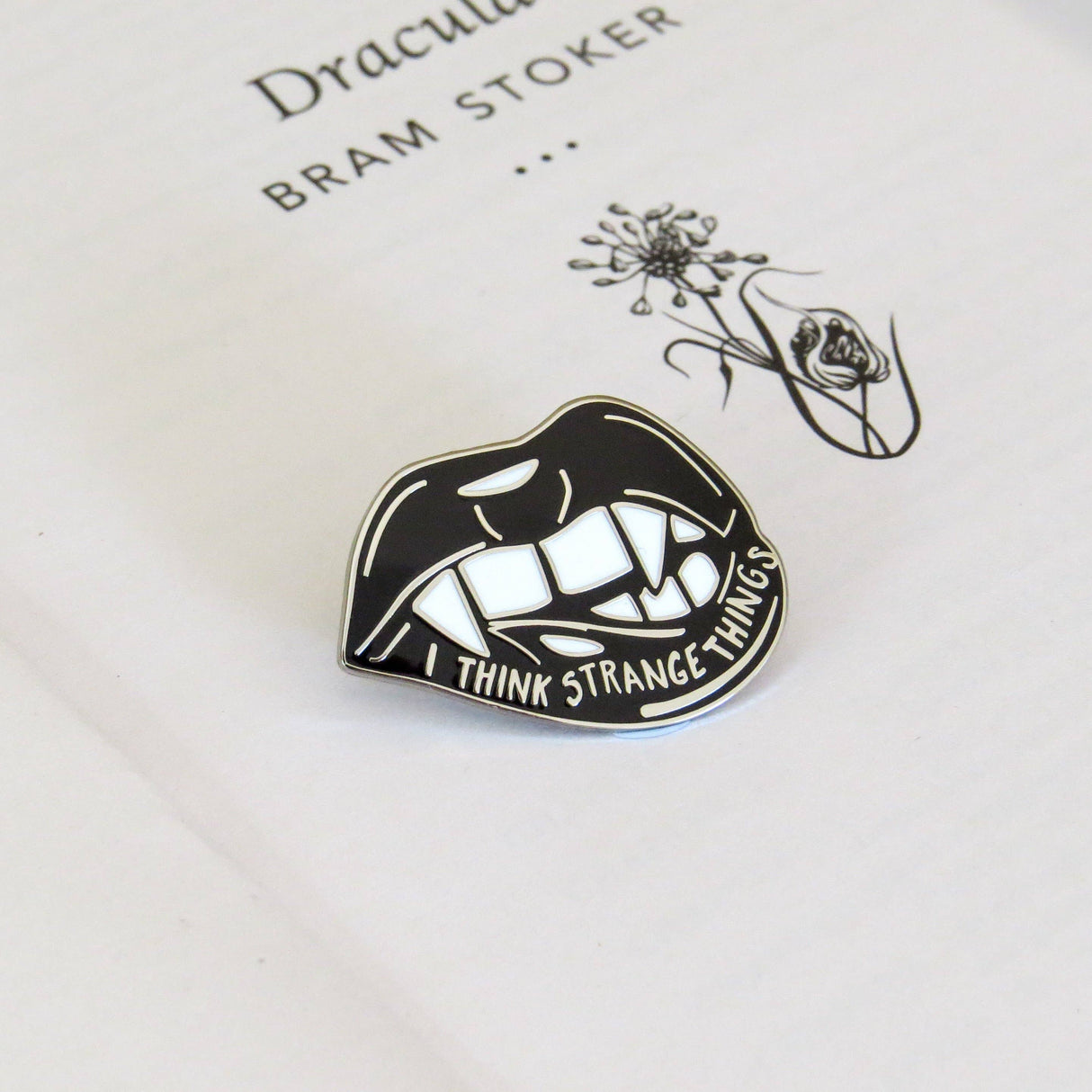 Literary Emporium - Dracula Enamel Pin Badge