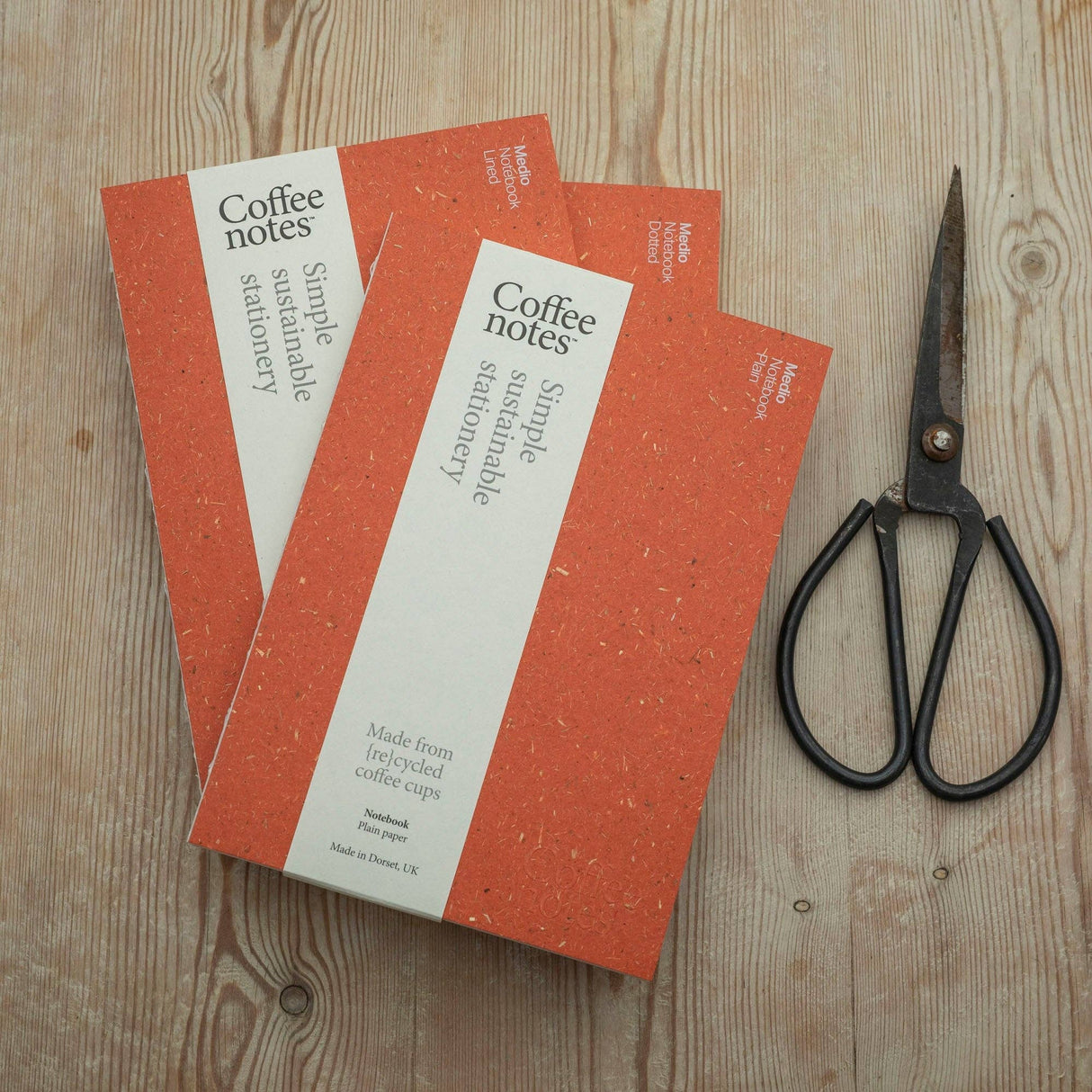 CoffeeNotes A5 Layflat Notebook - Apricot