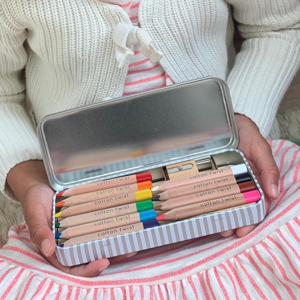 Cotton Twist Brights Mix Watercolour Pencils Set