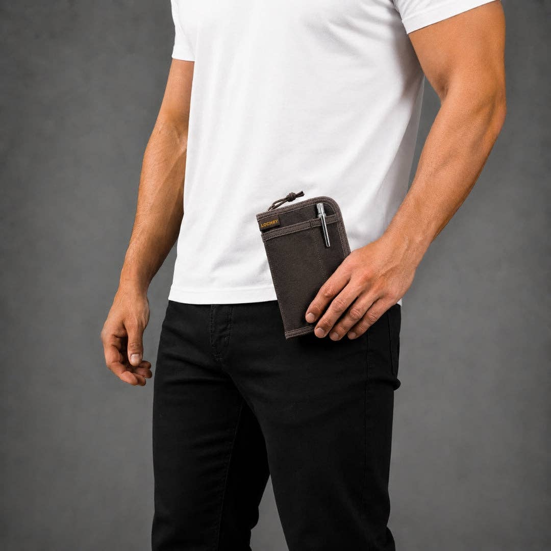 LOCHBY Canvas Pocket Journal