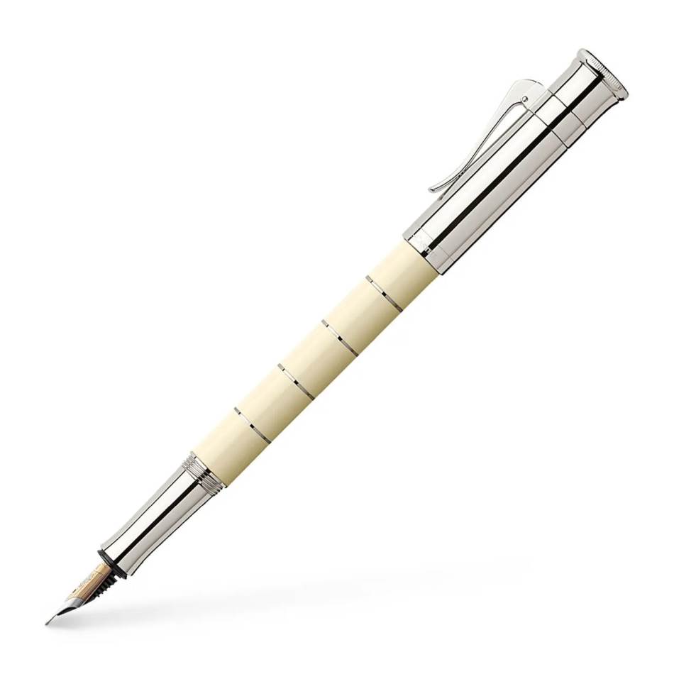 Graf von Faber-Castell Anello Fountain Pen - Ivory Resin