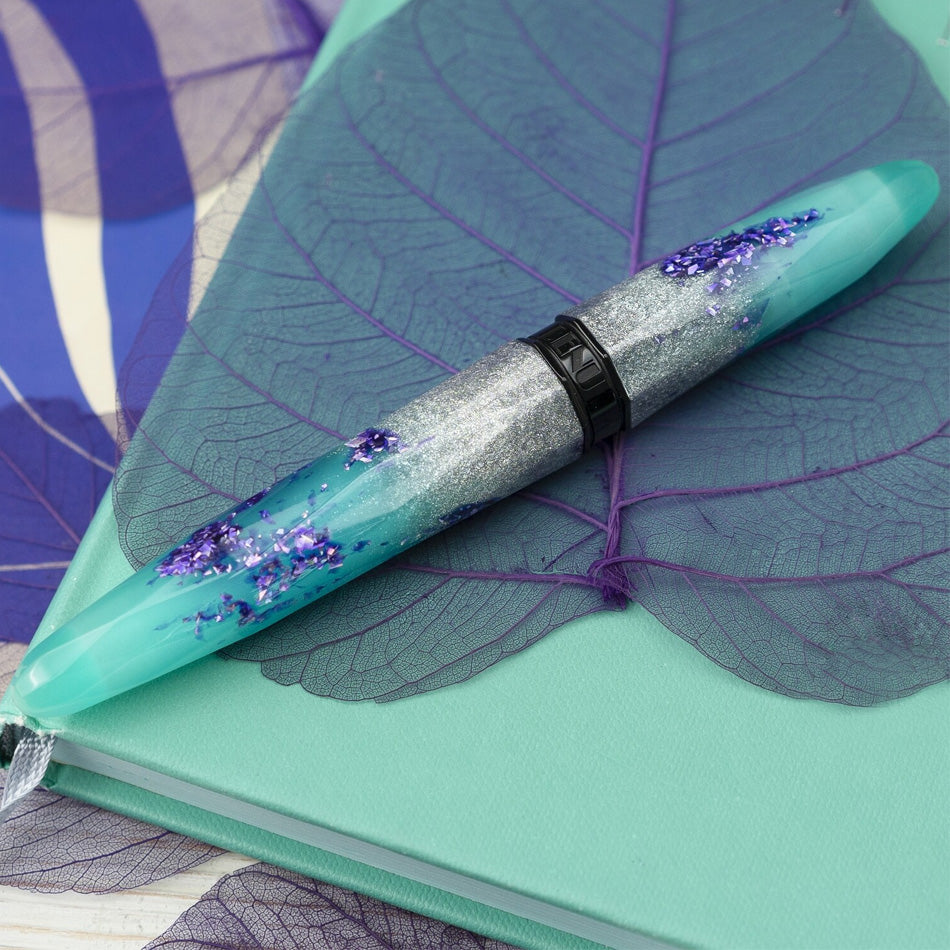 Benu Briolette Fountain Pen - Luminous Lagoon