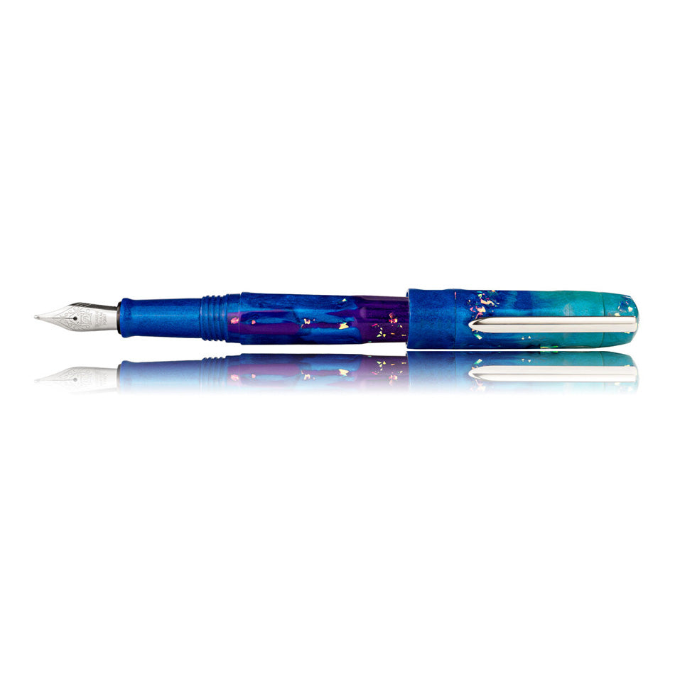 Benu Talisman Fountain Pen - Peacock Ore