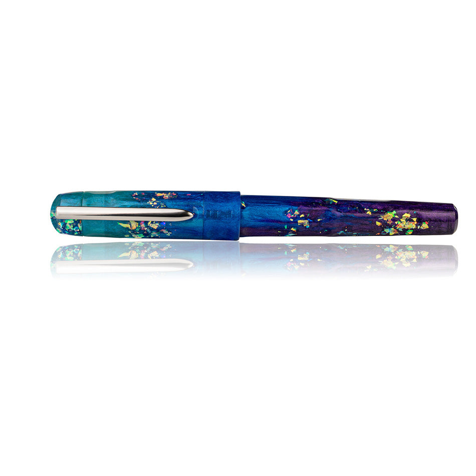 Benu Talisman Fountain Pen - Peacock Ore