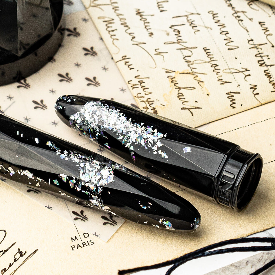 Benu Briolette Fountain Pen - Storm
