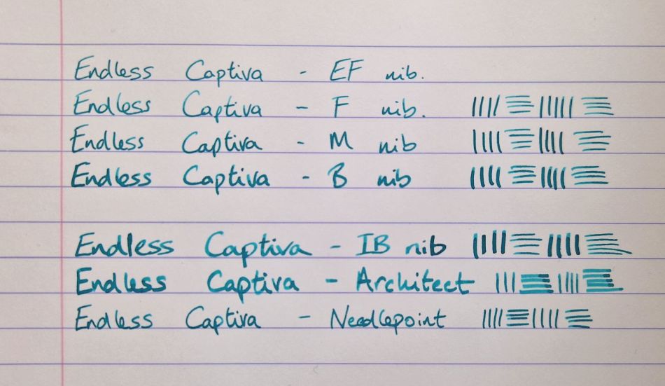 Endless Captiva Fountain Pen - Infinite Space