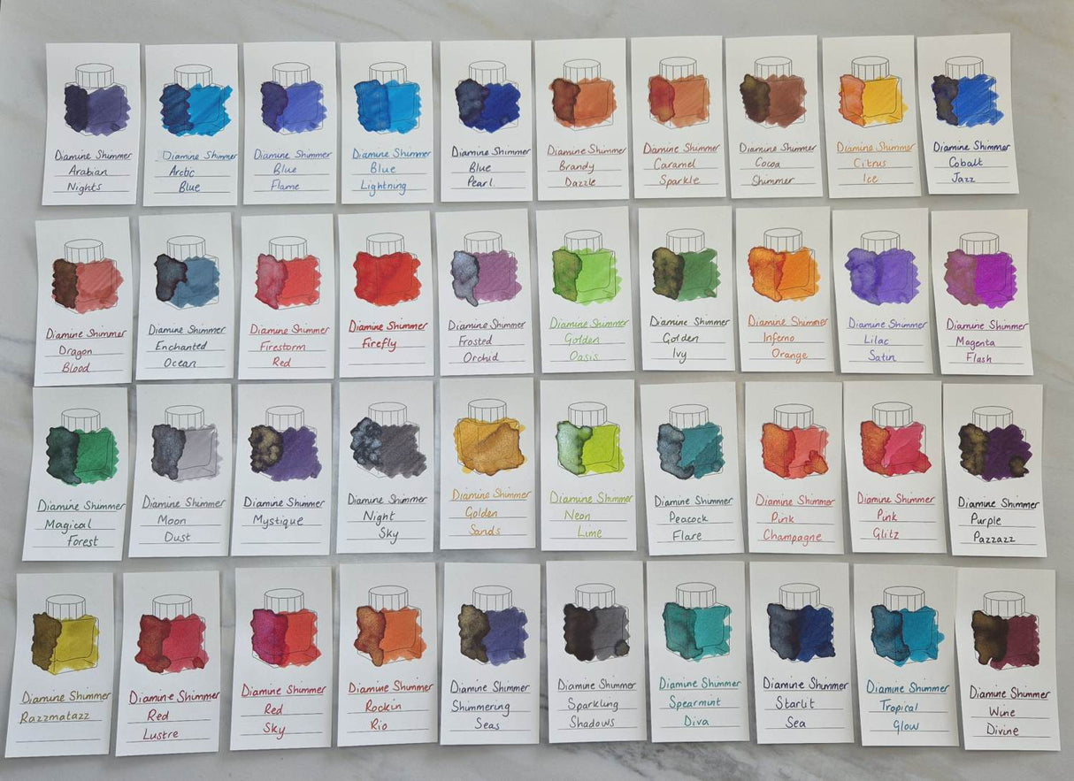 Diamine Shimmer Ink - Purple Pazzazz