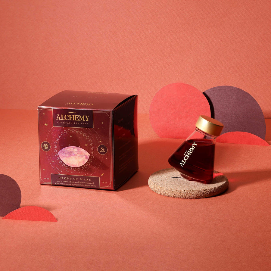 Endless Alchemy Fountain Pen Ink - Drops of Mars