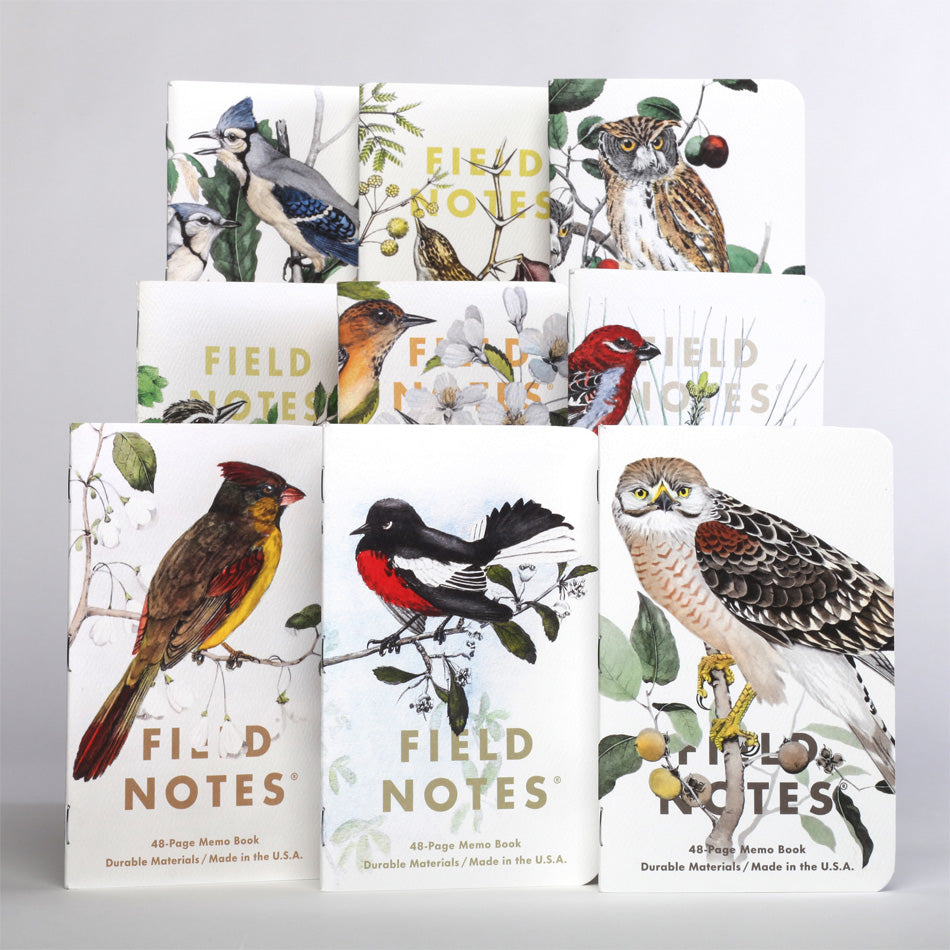Field Notes Birds and Trees of North America 3 Pack Notebooks