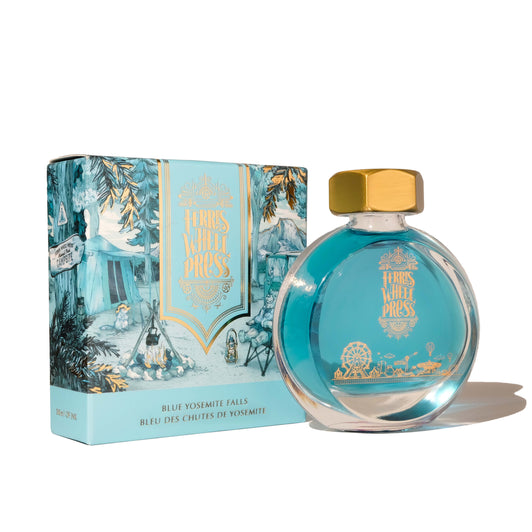 Ferris Wheel Press 38ml Ink - Blue Yosemite Falls