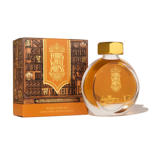 Ferris Wheel Press 38ml Ink - Russet Typecase