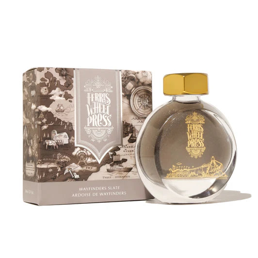 Ferris Wheel Press 38ml Ink - Wayfinders Slate