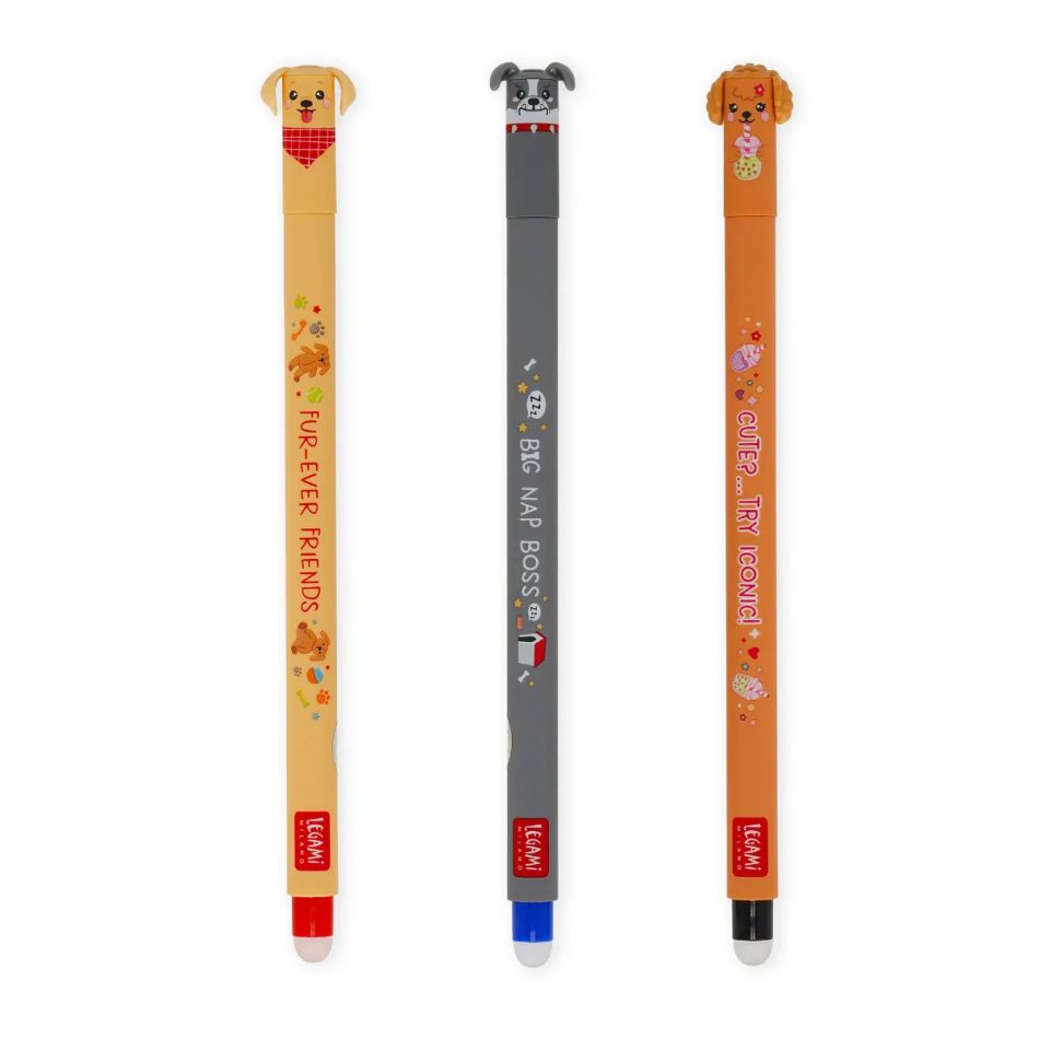 Legami Erasable Gel Pen Special Edition - Fur-Ever Friends