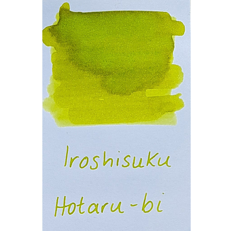 Pilot Iroshizuku Fountain Pen Ink - Hotaru Bi (Light Green)