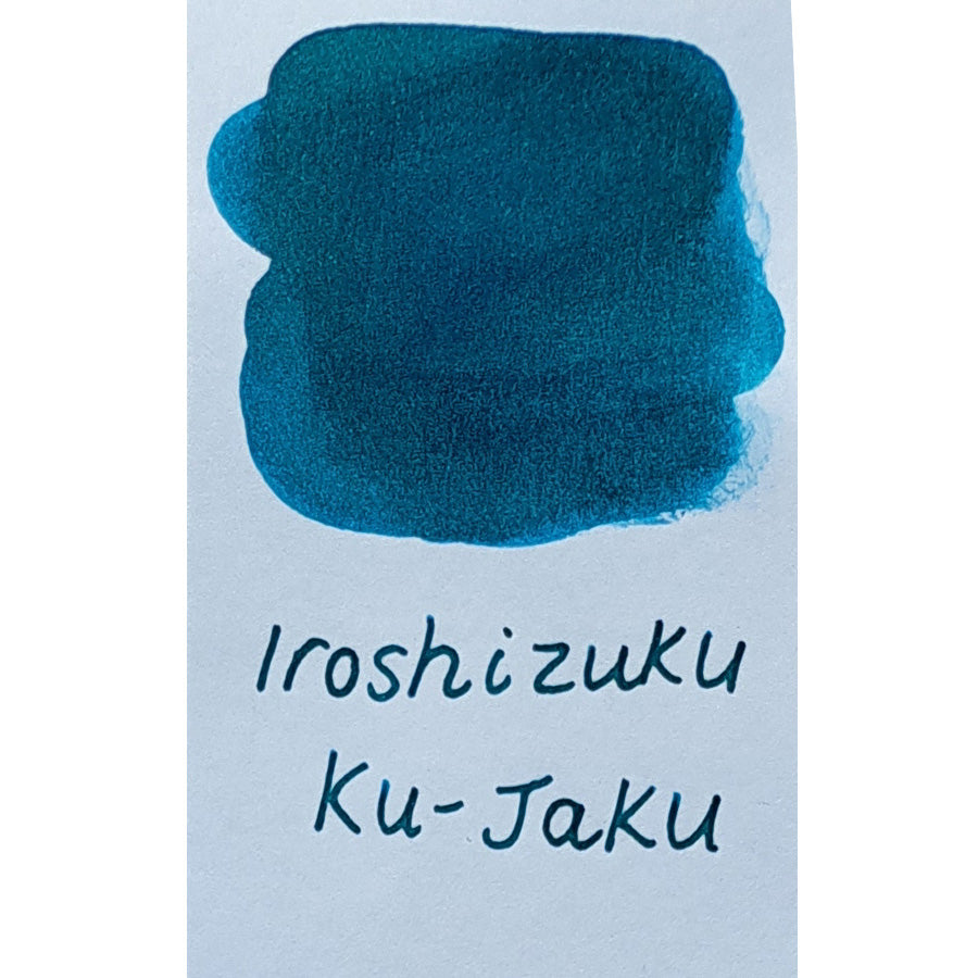 Pilot Iroshizuku Fountain Pen Ink - Ku-Jaku (Peacock)