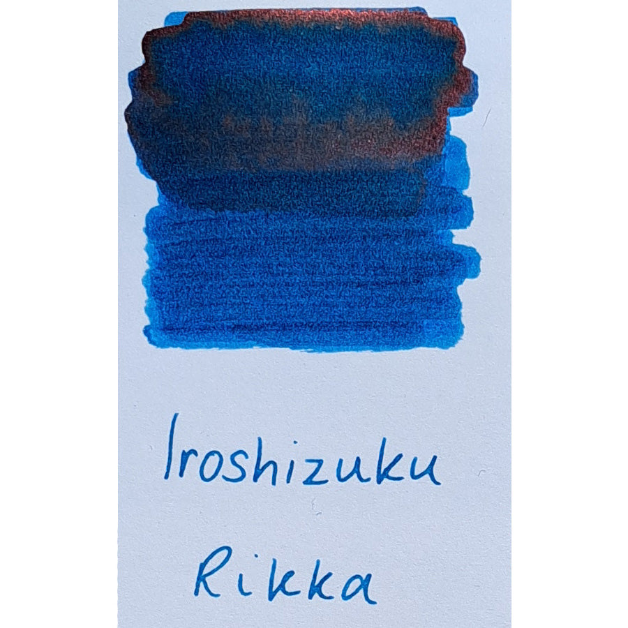 Pilot Iroshizuku Fountain Pen Ink - Rikka (Blue)