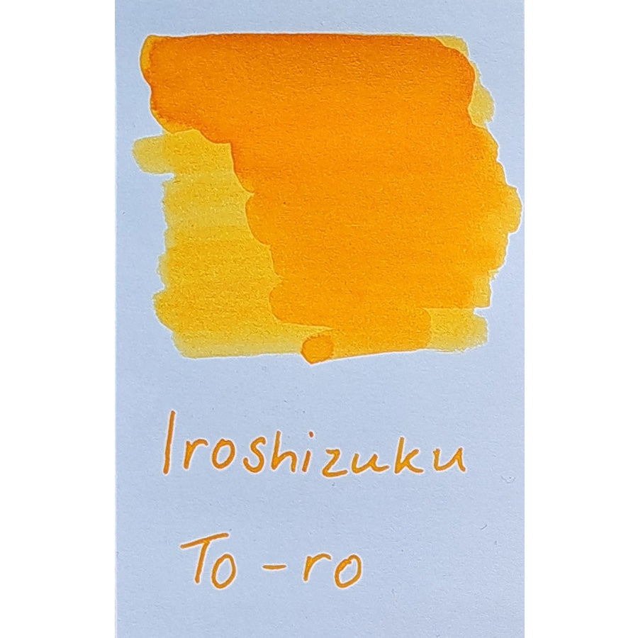 Pilot Iroshizuku Fountain Pen Ink - To-Ro (Orange)
