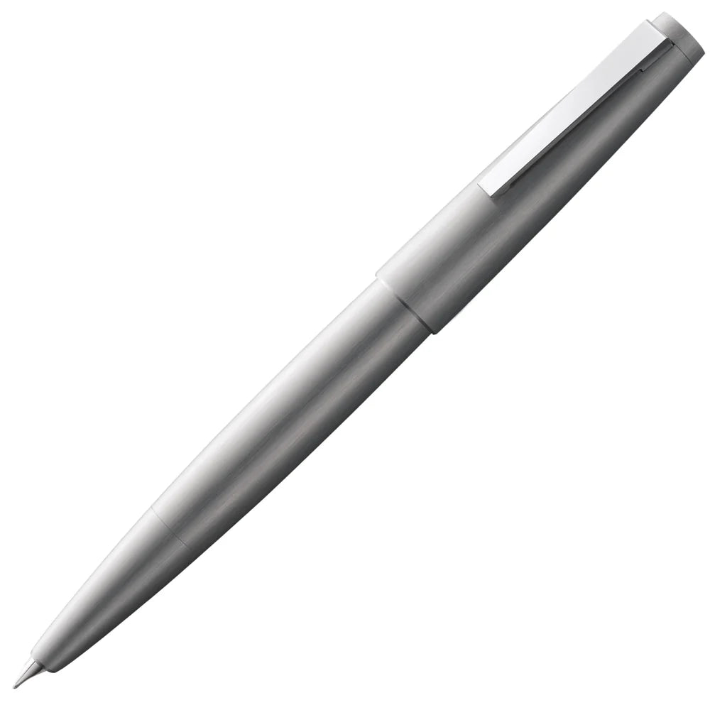 Lamy 2000 Fountain Pen - Brushed Steel
