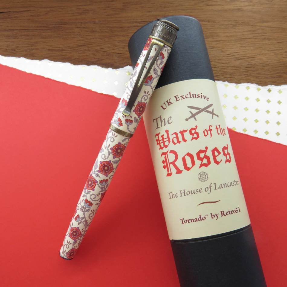 Retro 51 Tornado Limited Edition Fountain Pen - War of the Roses 'Lancaster'