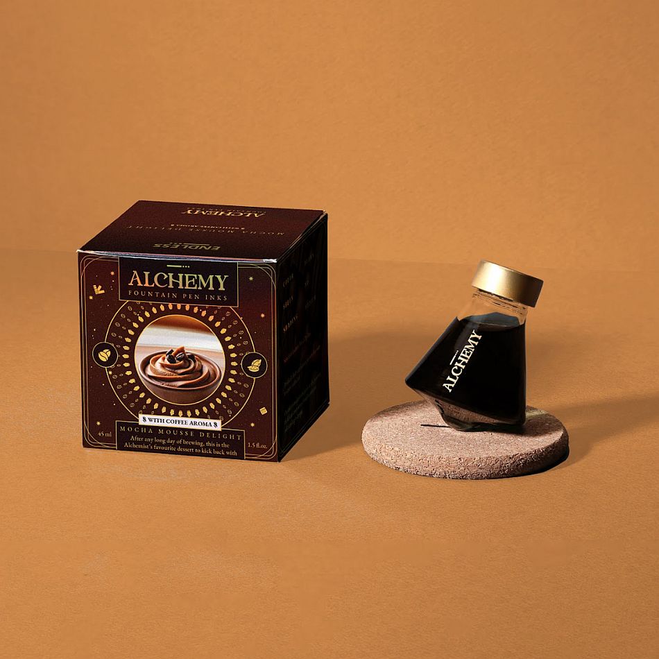Endless Alchemy Fountain Pen Ink - Mocha Mousse Delight