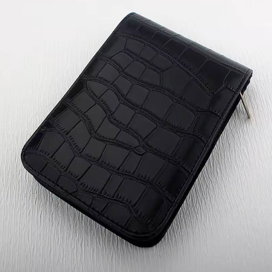 PU Leather 12 Pen Zip Case
