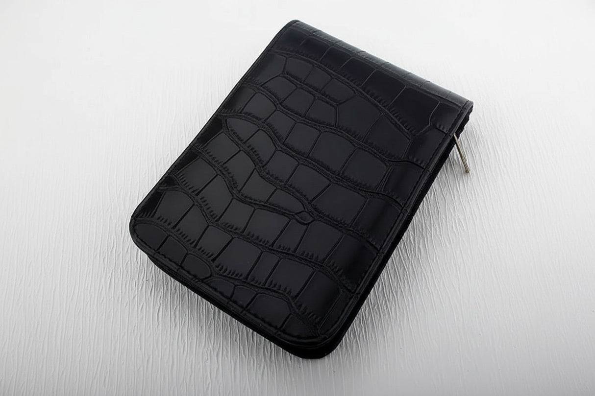 PU Leather 12 Pen Zip Case