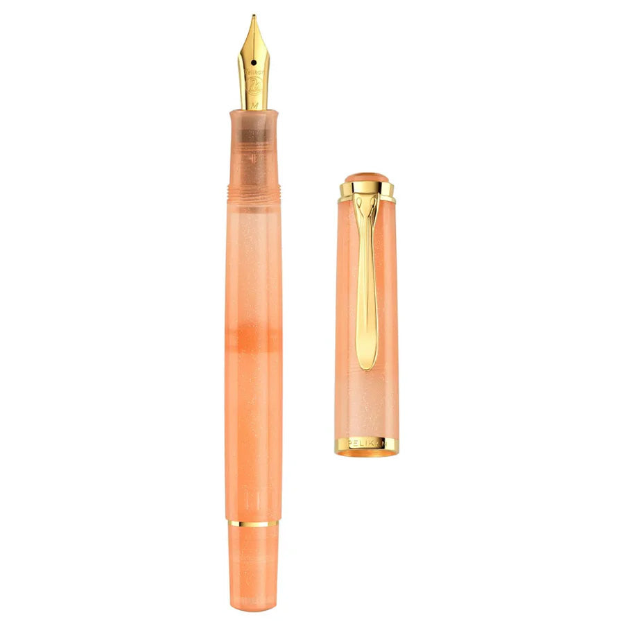 Pelikan Classic M200 Apricot Achat Special Edition Fountain Pen