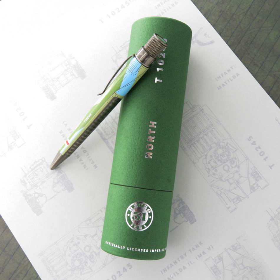 Retro 51 Tornado Rollerball - IWM Matilda Infantry Tank