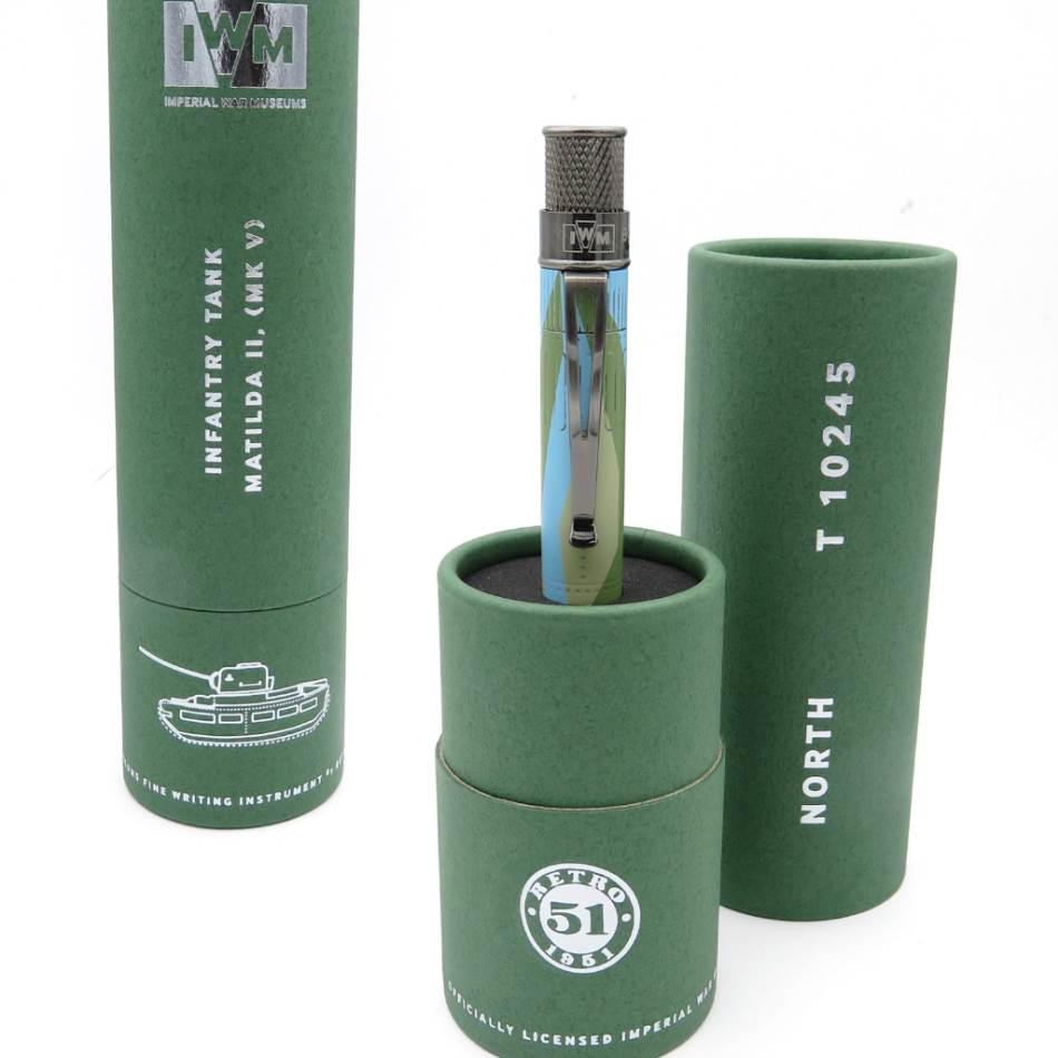 Retro 51 Tornado Rollerball - IWM Matilda Infantry Tank