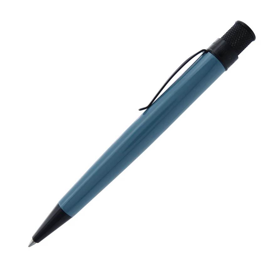 Retro 51 Tornado Deluxe Rollerball Pen - Slate Blue Stealth
