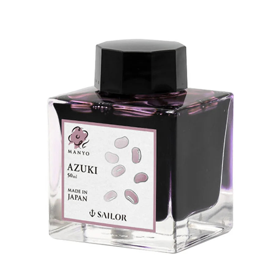 Sailor Manyo Bottled Ink - Azuki