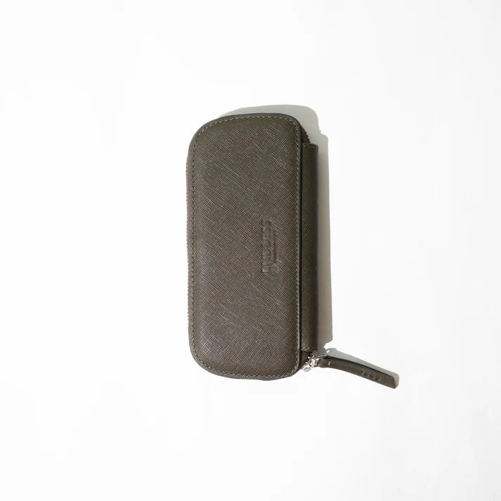 Endless Companion Saffiano Leather 3 Pen Pouch