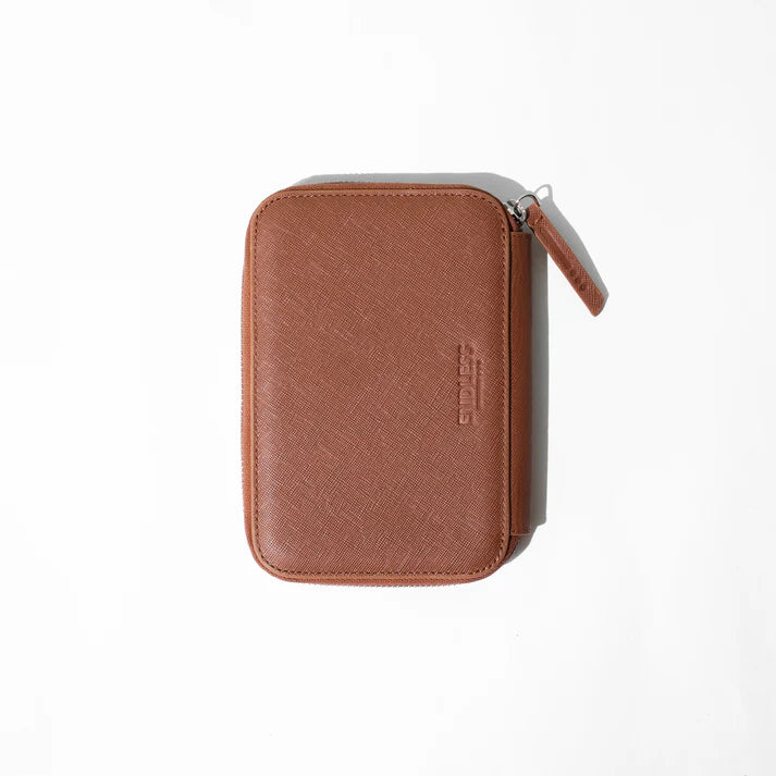Endless Companion Saffiano Leather 5 Pen Pouch