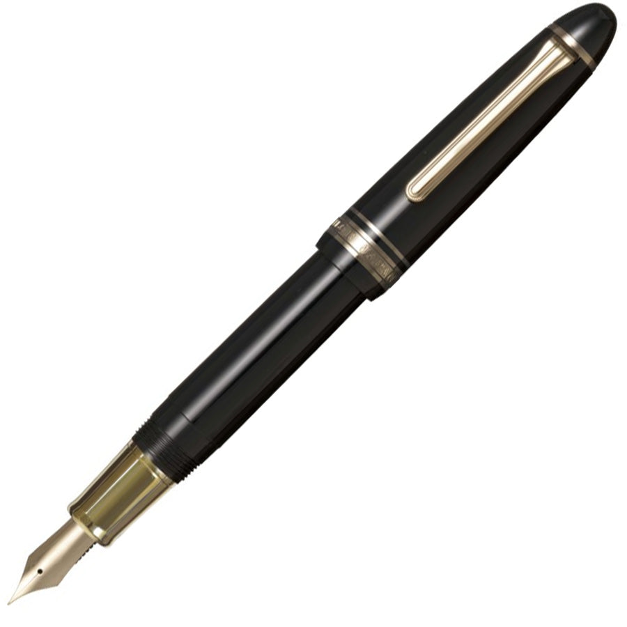 Sailor 1911 Casual L Stable Gold Trim Fountain Pen Muted Black
