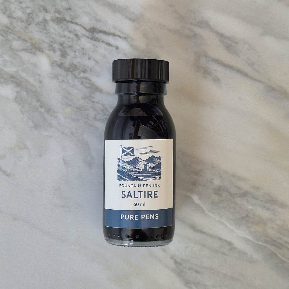 Pure Pens Ink - Saltire Blue