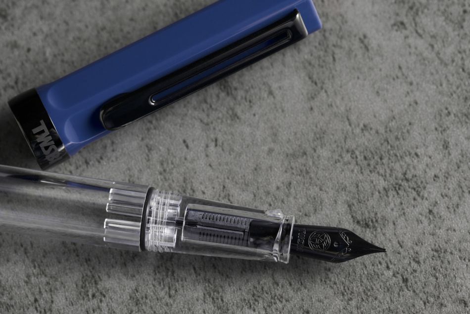 TWSBI Eco Fountain Pen - Slate Blue & Onyx