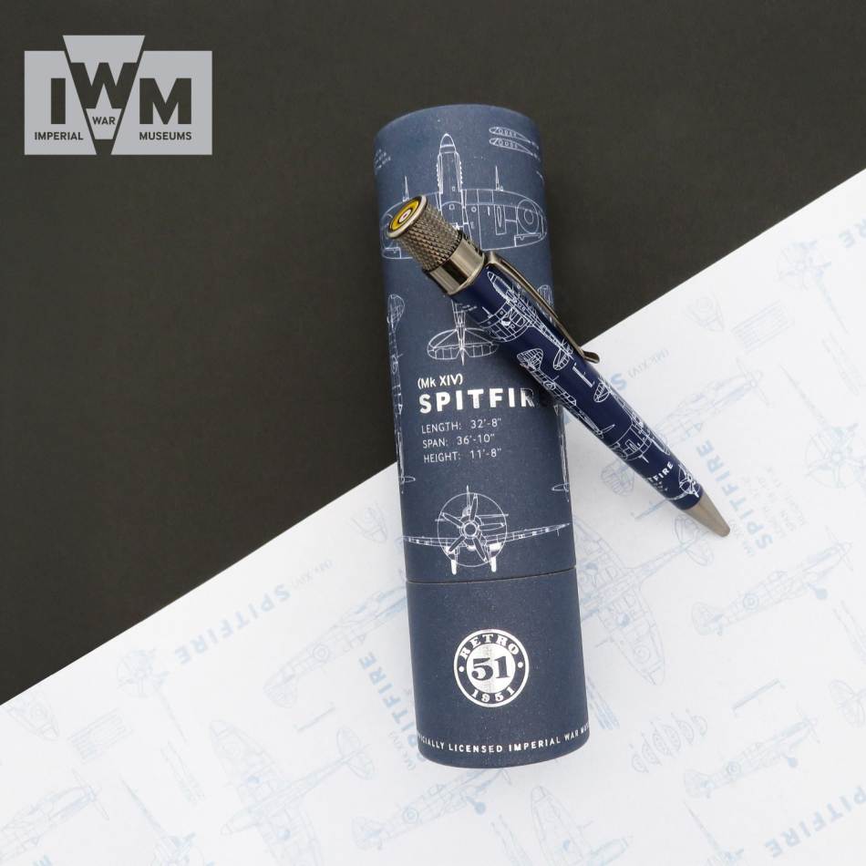 Retro 51 Tornado Rollerball - IWM Spitfire Blueprint