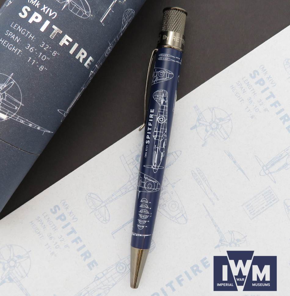 Retro 51 Tornado Rollerball - IWM Spitfire Blueprint