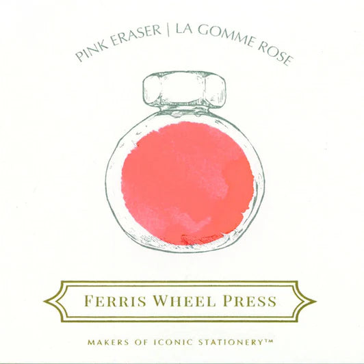 Ferris Wheel Press 38ml Ink - Pink Eraser