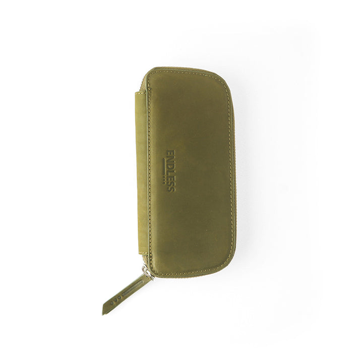 Endless Companion Leather 3 Pen Pouch